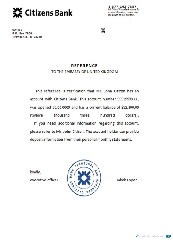 Download USA Citizens Bank reference Photoshop template